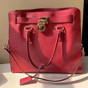 Michael Kors Hamilton bag .
